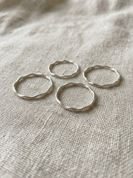 New ‘calm seas’ handmade rings
