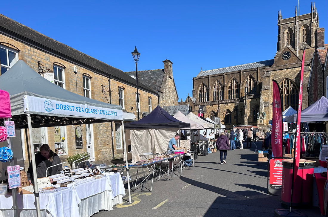 A morning beneath Sherborne Abbey