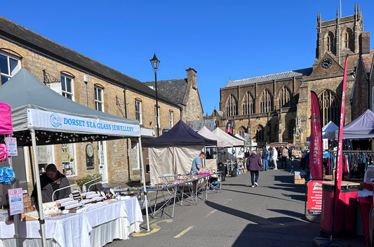 A morning beneath Sherborne Abbey
