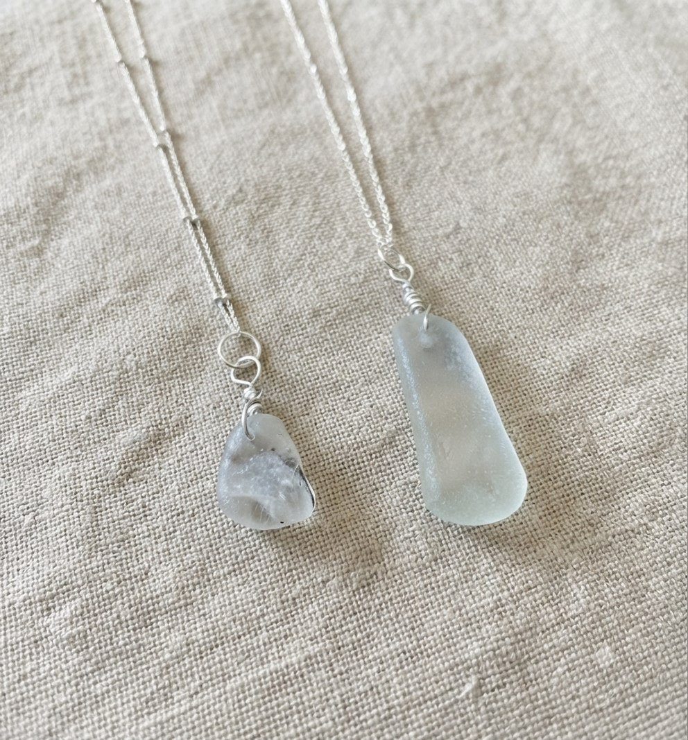 925 Sterling Silver wire wrap top pendant